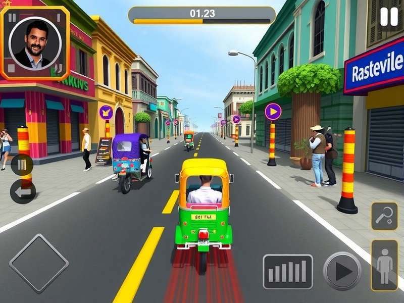 Rickshaw Speed Kings player community event screenshot